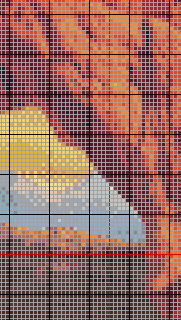 Stitching Jules Design Cross Stitch Pattern Arches National Park Utah Landscape Wilderness Cross Stitch Embroidery Needlepoint Pattern PDF Download - Ready For Pattern Keeper