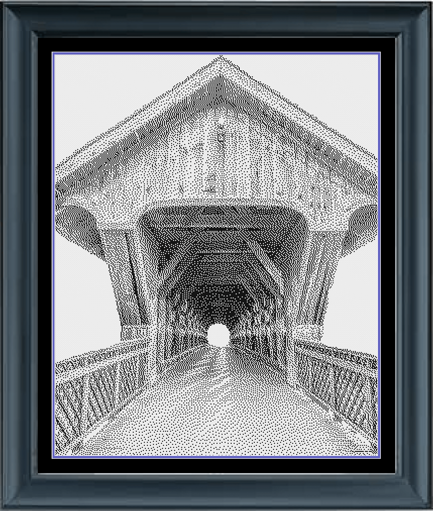 Stitching Jules Design Cross Stitch Pattern Covered Bridge Cross Stitch Pattern | Bridge Cross Stitch Pattern | Blackwork | Instant PDF Download