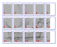 Thumbnail for Stitching Jules Design Cross Stitch Pattern Dragon Boat Monochrome Cross Stitch Pattern Instant PDF Download