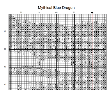 Stitching Jules Design Cross Stitch Pattern Dragon Cross Stitch Pattern | Fantasy Cross Stitch Pattern | Physical And Instant PDF Download Pattern Options