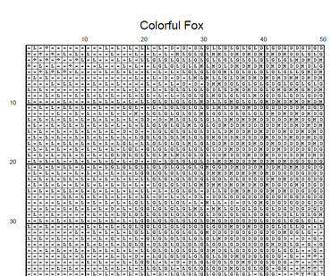 Stitching Jules Design Cross Stitch Pattern Fox Wildlife Animal Winter Snow Cross Stitch Pattern