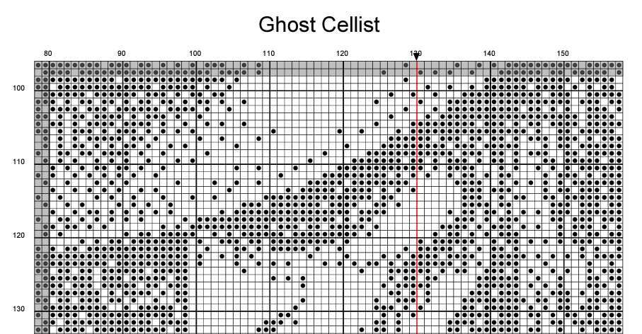 Stitching Jules Design Cross Stitch Pattern Ghost Cellist Halloween Music Counted Cross Stitch Pattern | Monochrome Blackwork | Instant Download PDF