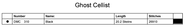 Stitching Jules Design Cross Stitch Pattern Ghost Cellist Halloween Music Counted Cross Stitch Pattern | Monochrome Blackwork | Instant Download PDF