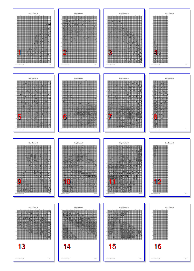 Stitching Jules Design Cross Stitch Pattern King Charles III Cross Stitch Pattern | Royalty Cross Stitch Pattern | Blackwork | Instant PDF Download And Physical Pattern Options