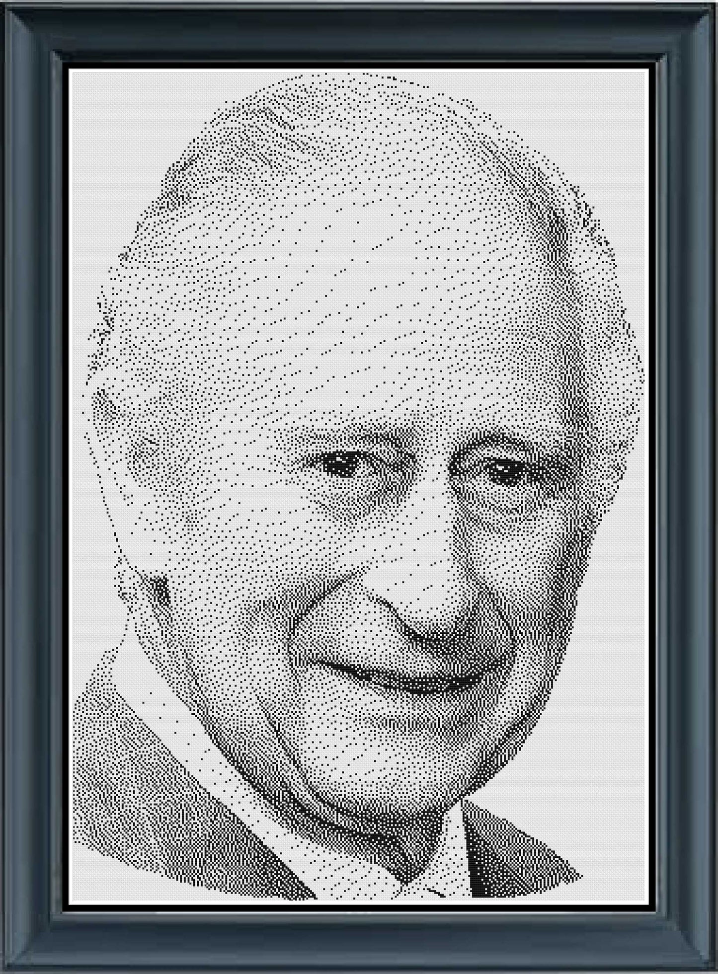 Stitching Jules Design Cross Stitch Pattern Digital PDF Download - $10 King Charles III Cross Stitch Pattern | Royalty Cross Stitch Pattern | Blackwork | Instant PDF Download And Physical Pattern Options