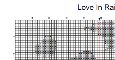 Stitching Jules Design Cross Stitch Pattern Mini Love Couple Valentine's Day Counted Cross Stitch Pattern Digital Download