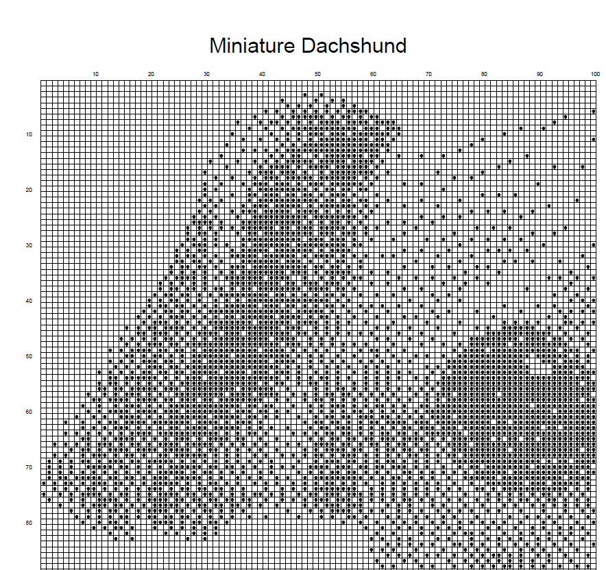 Stitching Jules Design Cross Stitch Pattern Miniature Dachshund Cross Stitch Pattern | Dog Cross Stitch Pattern | Blackwork | Instant PDF Download And Physical Pattern Options