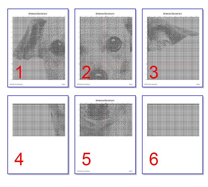 Stitching Jules Design Cross Stitch Pattern Miniature Dachshund Cross Stitch Pattern | Dog Cross Stitch Pattern | Blackwork | Instant PDF Download And Physical Pattern Options