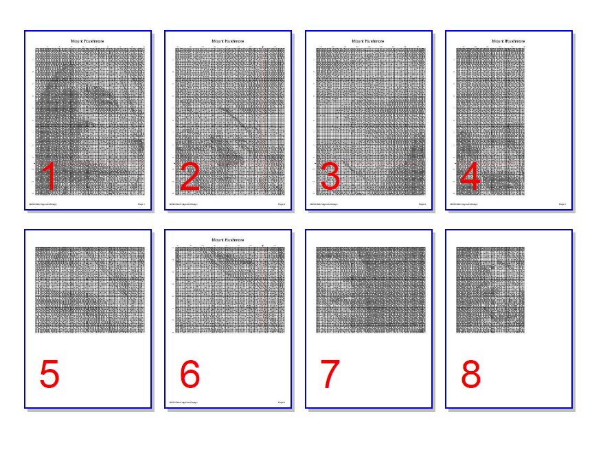 Stitching Jules Design Cross Stitch Pattern Mount Rushmore Cross Stitch Pattern | Presidents Cross Stitch Pattern | Physical And Digital PDF Download Pattern Options