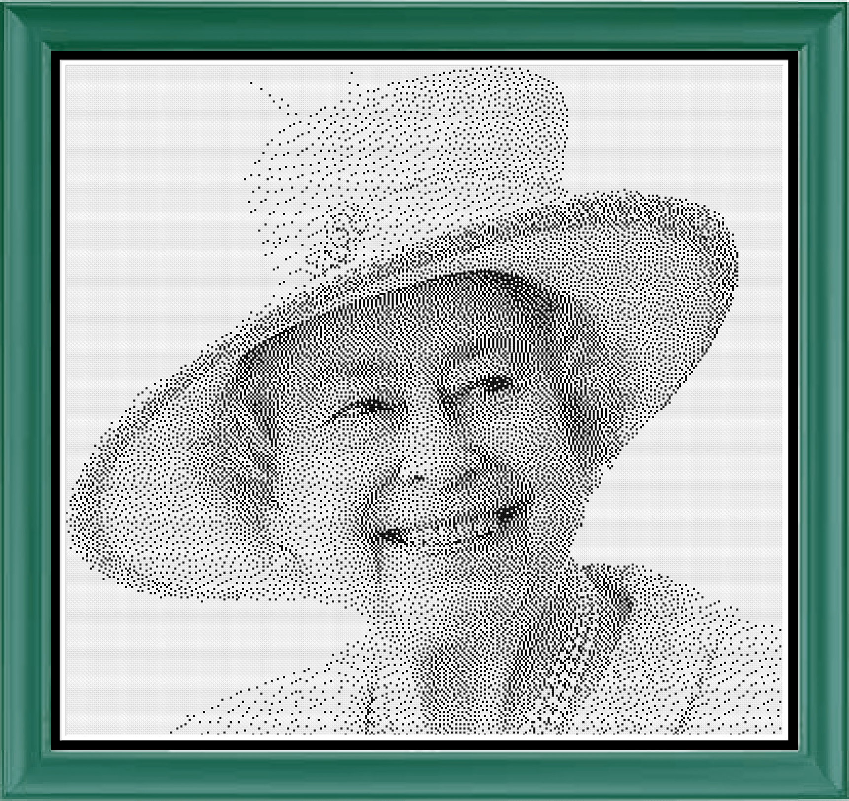 Stitching Jules Design Cross Stitch Pattern Queen Elizabeth Royalty UK London Icon Monochrome Cross Stitch Embroidery Needlepoint Pattern PDF Download