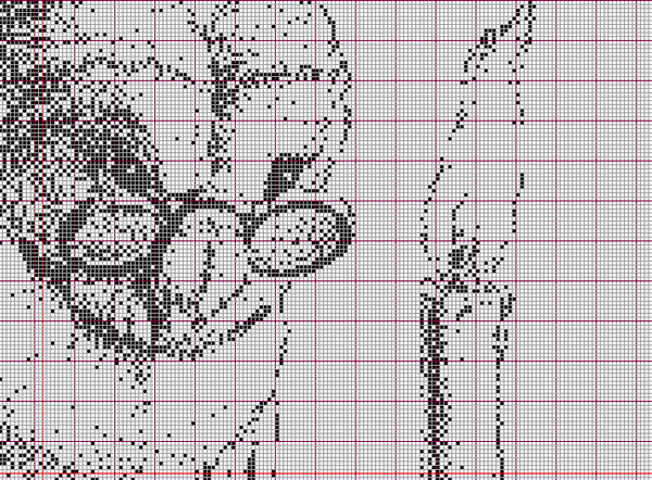 Reading Owl Cross Stitch Pattern