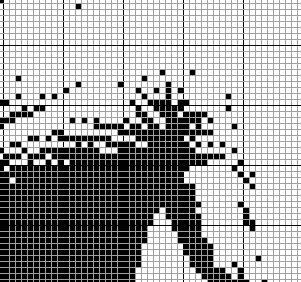 Stitching Jules Design Cross Stitch Pattern Rowing Sport Monochrome Cross Stitch Pattern Instant PDF Download