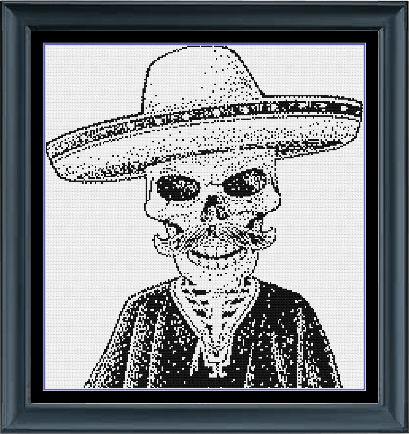 Stitching Jules Design Cross Stitch Pattern Digital PDF Download - $10 Skeleton Cross Stitch Pattern | Day Of The Dead Cross Stitch Pattern | Physical And Instand PDF Download Pattern Options