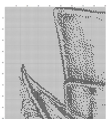 Stitching Jules Design Cross Stitch Pattern Steampunk Cross Stitch Pattern | Cat Cross Stitch Pattern | Blackwork | Instant PDF Download And Physical Pattern Options