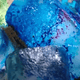 Picture of ice-dyeing fabric