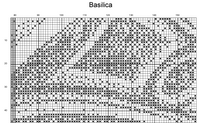 Thumbnail for Basilica Cross Stitch Pattern | Architecture Monochrome Blackwork Cross Stitch Pattern | Instant Download PDF