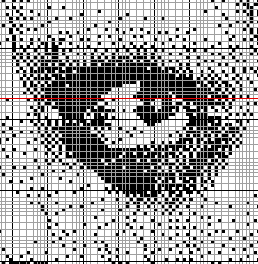 Stitching Jules Design Cross Stitch Pattern 1925 Phantom Of The Opera Classic Horror Cross Stitch Pattern Instant PDF Download
