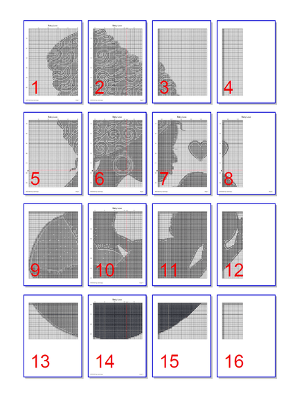 Stitching Jules Design Cross Stitch Pattern African American Cross Stitch Pattern | Mother's Day Cross Stitch Pattern | Instant PDF Download Pattern