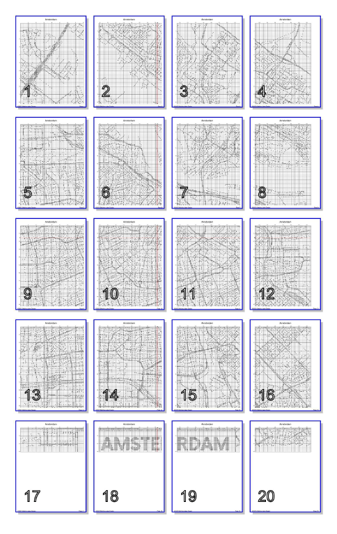 Stitching Jules Design Cross Stitch Pattern Amsterdam Netherlands Europe City Map Monochrome Blackwork Counted Cross Stitch Pattern Digital Download