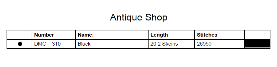 Stitching Jules Design Cross Stitch Pattern Antique Shop Cross Stitch Pattern | Vintage Cross Stitch Pattern | Blackwork Cross Stitch Pattern | Digital PDF Download