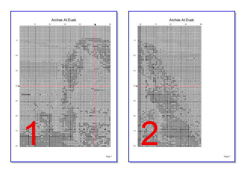 Stitching Jules Design Cross Stitch Pattern Arches National Park Cross Stitch Pattern | Utah Cross Stitch Pattern | Physical And Digital PDF Download Pattern Options