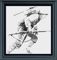 Thumbnail for Stitching Jules Design Cross Stitch Pattern Army Soldier Cross Stitch Pattern | Military Cross Stitch Pattern | Blackwork | Instant PDF Download
