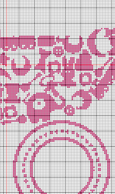 Stitching Jules Design Cross Stitch Pattern Baby Girl Carriage Daughter Monochrome Cross Stitch Needlepoint Embroidery Pattern - Instant Download - Pattern Keeper Ready