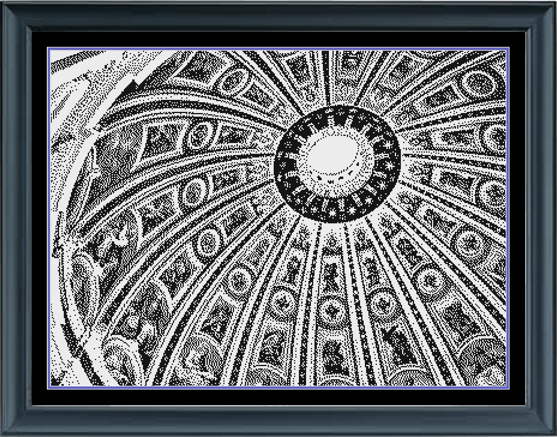 Stitching Jules Design Cross Stitch Pattern Basilica Cross Stitch Pattern | Architecture Monochrome Blackwork Cross Stitch Pattern | Instant Download PDF