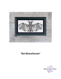 Thumbnail for Stitching Jules Design Cross Stitch Pattern Bat Cross Stitch Pattern | Halloween Cross stitch Pattern | Blackwork | Instant PDF Download