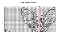 Thumbnail for Stitching Jules Design Cross Stitch Pattern Bat Cross Stitch Pattern | Halloween Cross stitch Pattern | Blackwork | Instant PDF Download