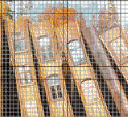 Stitching Jules Design Cross Stitch Pattern Book Street Digital Downloadable Cross Stitch Pattern