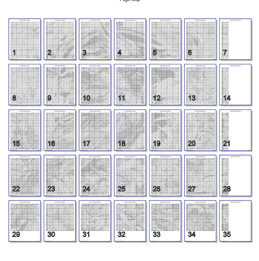 Stitching Jules Design Cross Stitch Pattern Cardinal Bird Winter Stained Glass Large Full Coverage Counted Cross-Stitch Pattern (Digital Download).
