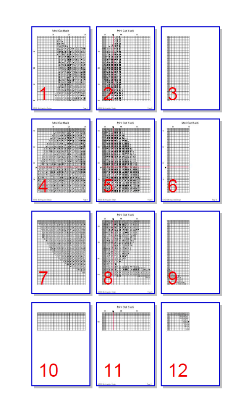 Stitching Jules Design Cross Stitch Pattern Cat Back Vintage Cross Stitch Pattern Instant PDF Download