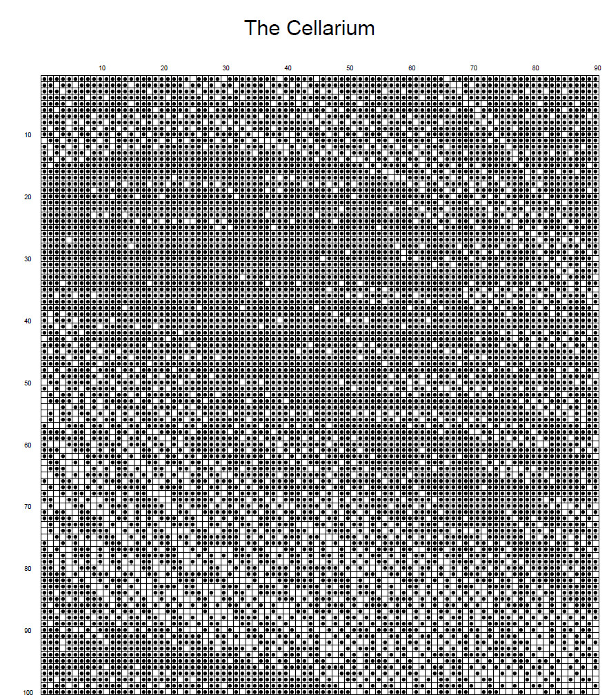 Stitching Jules Design Cross Stitch Pattern Cellarium Cross Stitch Pattern | Architecture Cross Stitch Pattern | Blackwork | Instant PDF Download
