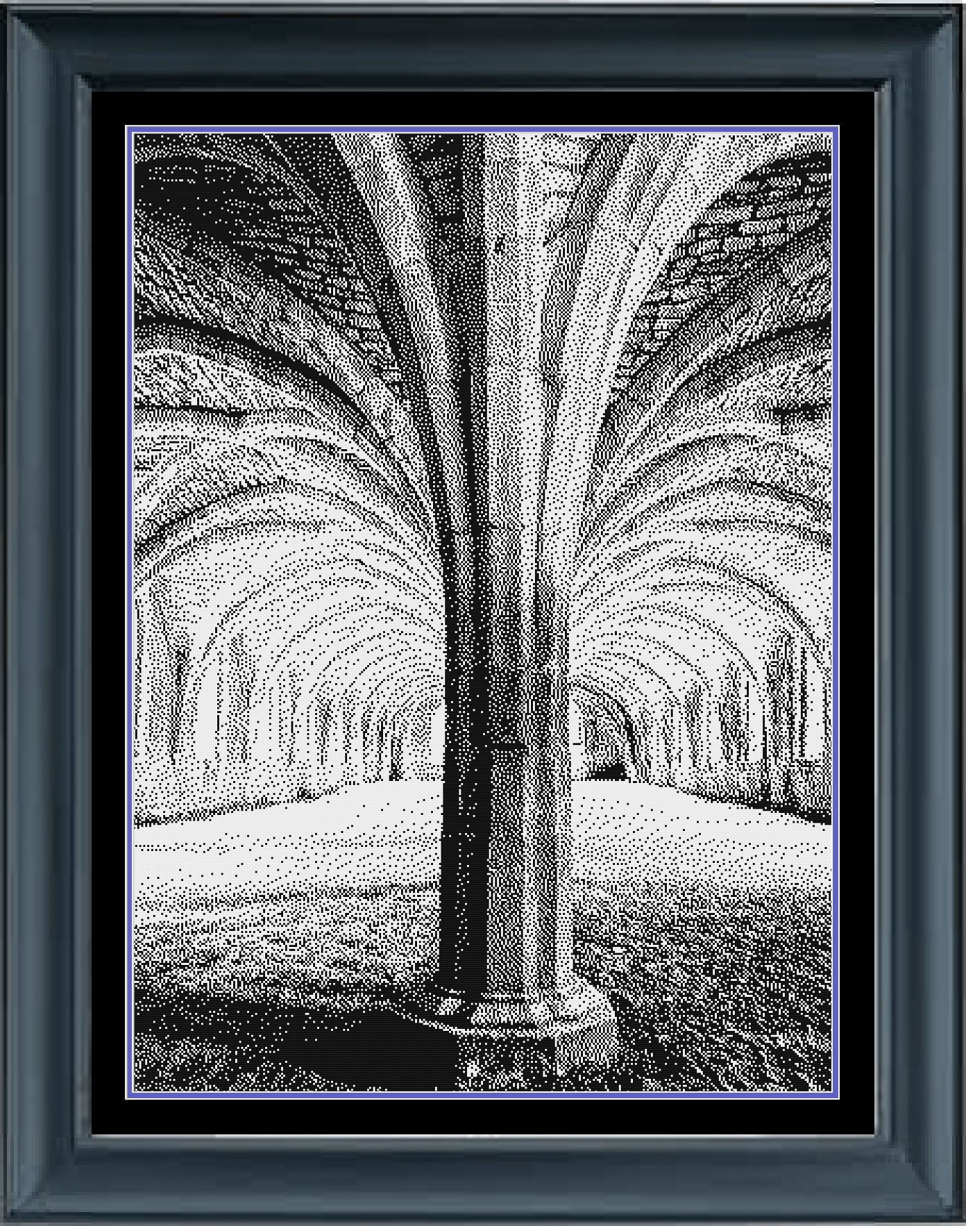 Stitching Jules Design Cross Stitch Pattern Cellarium Cross Stitch Pattern | Architecture Cross Stitch Pattern | Blackwork | Instant PDF Download