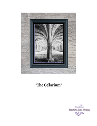 Thumbnail for Stitching Jules Design Cross Stitch Pattern Cellarium Cross Stitch Pattern | Architecture Cross Stitch Pattern | Blackwork | Instant PDF Download
