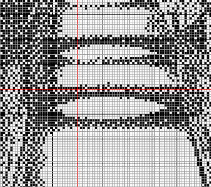 Stitching Jules Design Cross Stitch Pattern Chicago River Riverwalk Monochrome Cross Stitch Pattern Instant PDF Download