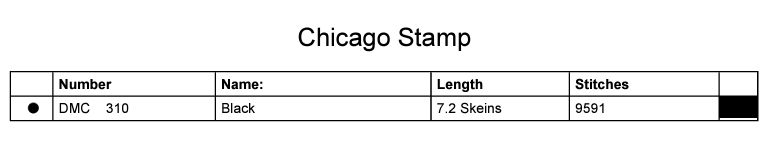 Stitching Jules Design Cross Stitch Pattern Chicago Windy City Counted Cross-Stitch Pattern | Windy City | Monochrome Blackwork | Instant Download PDF