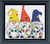 Stitching Jules Design Cross Stitch Pattern Christmas Gnomes Elves Decorating Holiday Cross Stitch Embroidery Needlepoint Pattern PDF Download - Ready For Pattern Keeper