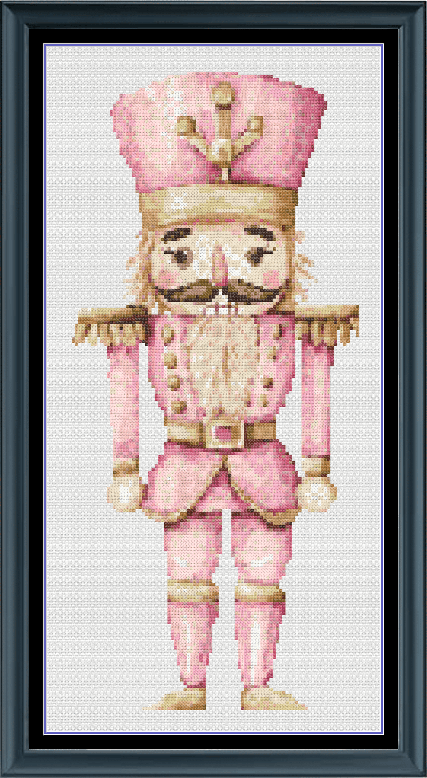 Stitching Jules Design Cross Stitch Pattern Christmas Soldier Nutcracker Counted Cross-Stitch Pattern (Digital Download)