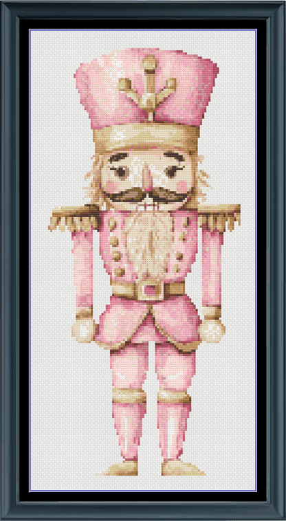 Stitching Jules Design Cross Stitch Pattern Christmas Soldier Nutcracker Counted Cross-Stitch Pattern (Digital Download)