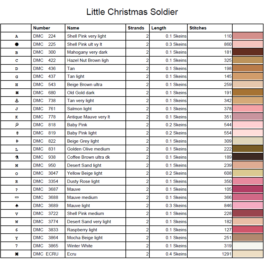 Stitching Jules Design Cross Stitch Pattern Christmas Soldier Nutcracker Counted Cross-Stitch Pattern (Digital Download)