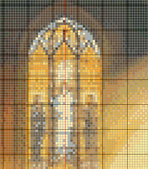 Stitching Jules Design Cross Stitch Pattern Church Religion Christianity Large Full Coverage Counted Cross Stitch Pattern Digital Download