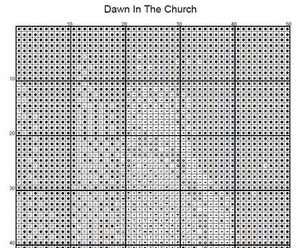 Stitching Jules Design Cross Stitch Pattern Church Religion Christianity Large Full Coverage Counted Cross Stitch Pattern Digital Download