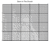 Thumbnail for Stitching Jules Design Cross Stitch Pattern Church Religion Christianity Large Full Coverage Counted Cross Stitch Pattern Digital Download