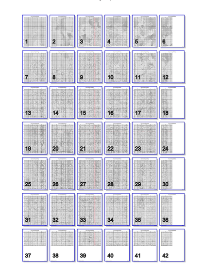 Stitching Jules Design Cross Stitch Pattern City Investing Building New York City Vintage Architecture Full Coverage Counted Cross-Stitch Pattern (Digital Download)