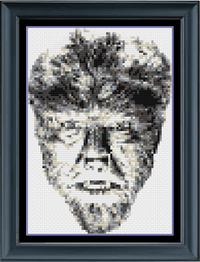 Thumbnail for Stitching Jules Design Cross Stitch Pattern Classic Horror Movie Monsters Cross-Stitch Bundle | Monochrome Blackwork | Instant PDF Download