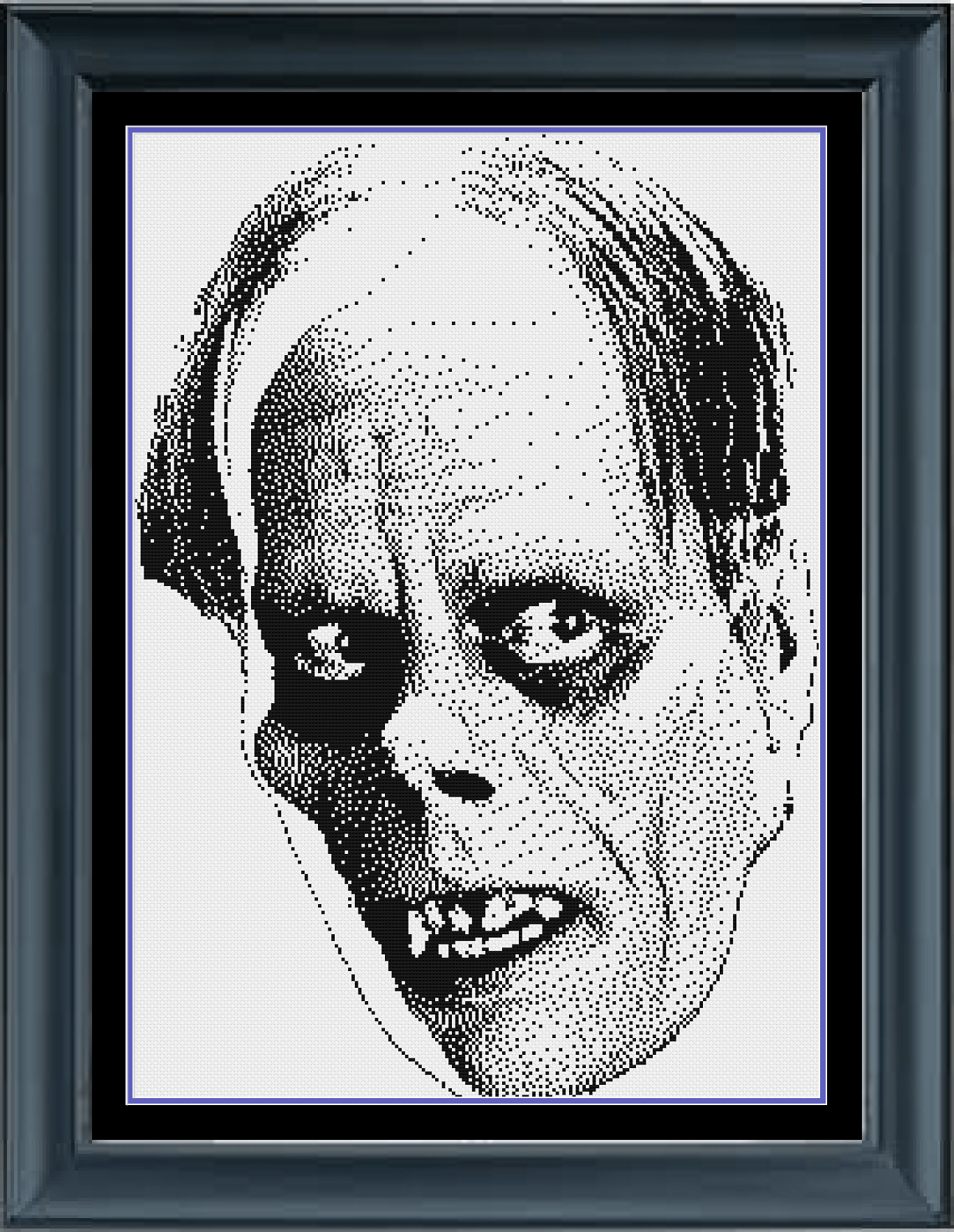 Stitching Jules Design Cross Stitch Pattern Classic Horror Movie Monsters Cross-Stitch Bundle | Monochrome Blackwork | Instant PDF Download