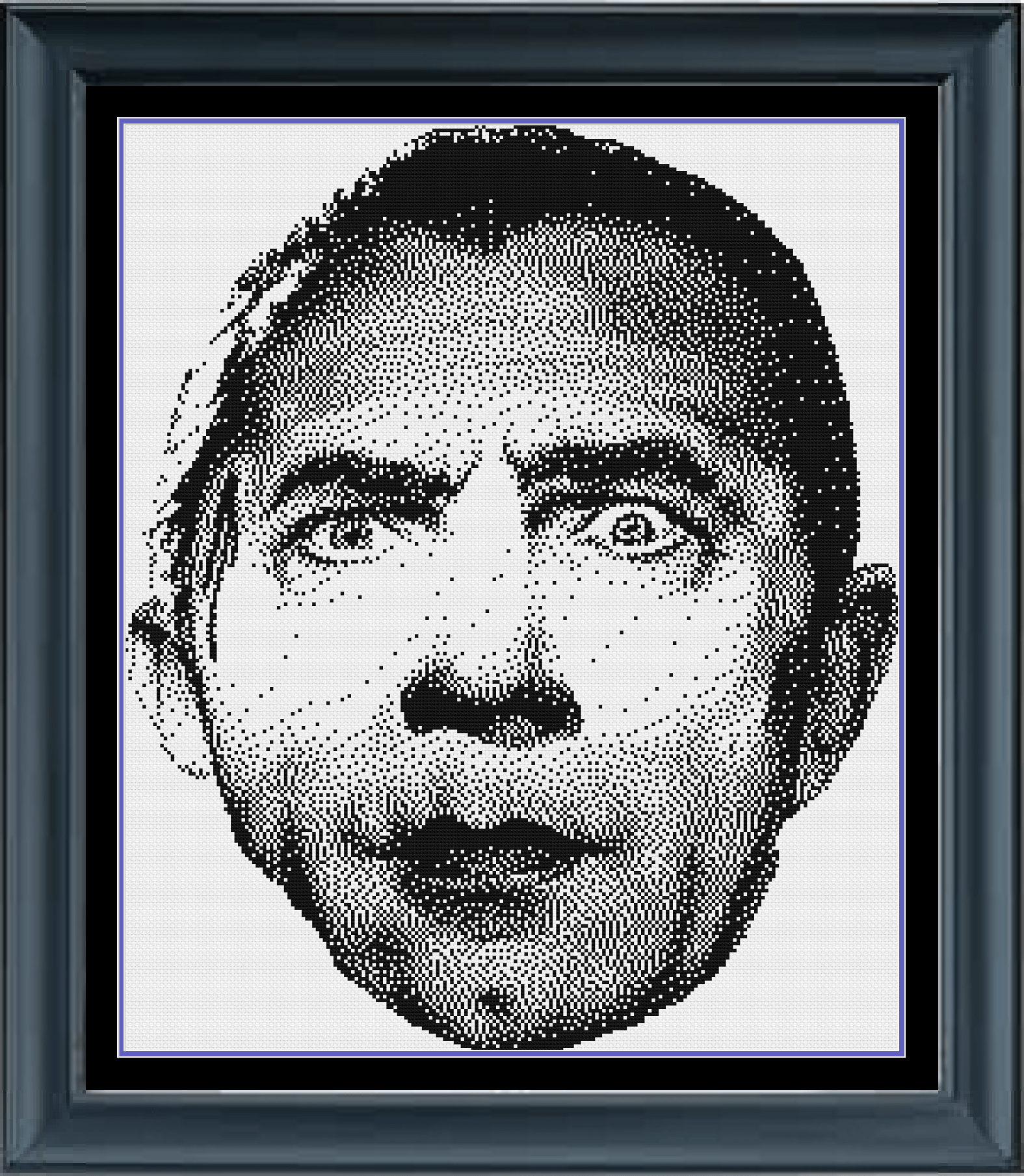 Stitching Jules Design Cross Stitch Pattern Classic Horror Movie Monsters Cross-Stitch Bundle | Monochrome Blackwork | Instant PDF Download