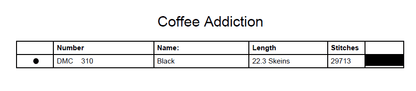 Stitching Jules Design Cross Stitch Pattern Coffee Addiction Skeleton Funny Monochrome Cross Stitch Needlepoint Embroidery Pattern - Instant Download - Pattern Keeper Ready